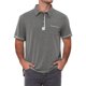 thumbnail image 1 of INSPIRE CHIC Camisas Polo de Manga Corta con Bolsillo y Cuello de Bloque de Color Casual de Verano para Hombre S Gris, 1 of 6
