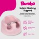 thumbnail image 2 of Silla elevadora portátil para bebés Baby Floor Seat Bumbo, rosa, 2 of 9