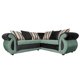 thumbnail image 1 of Seccional Dominga Chenille Tipo Lino Verde 3 Cuerpos, 1 of 5
