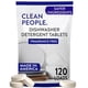 thumbnail image 1 of Tabletas para Lavavajillas THE CLEAN PEOPLE 120 Unidades Sin Fragancia, 1 of 8