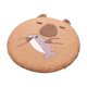 thumbnail image 5 of Cojín De Asiento De Peluche De Capibara, Cojín De Suelo Para Sala De Estar, Hogar, Regalo De Cumplea?os, Con Pez, 5 of 5