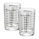 thumbnail image 3 of Taza Medidora De Vidrio, Vaso De Chupito Transparente Para Vino, Café, Negro, 3 of 3