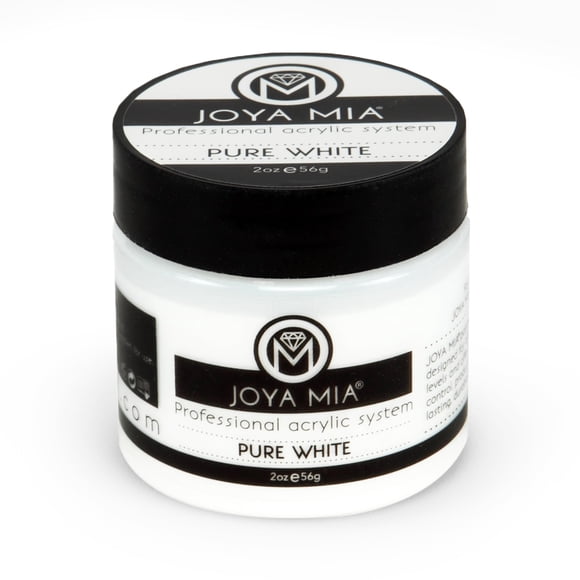Polvo acrílico JOYA MIA Super Adhesion Pure White 60 ml