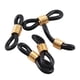 thumbnail image 1 of 50 Uds Extremos Para Gafas, Soporte Para Gafas, Cadena De Reparación, Extremos De Lazo, Negro, Dorado, 1 of 5