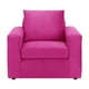 thumbnail image 1 of Sofa Kendy 1c Felpa 30 Fucsia, 1 of 5