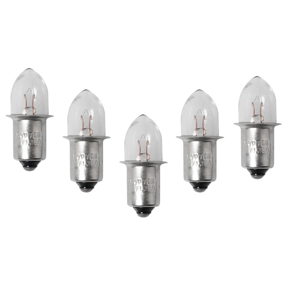 Bombilla DGBRSM 4.8V 0.75A 5 piezas Kriptón de base bayoneta