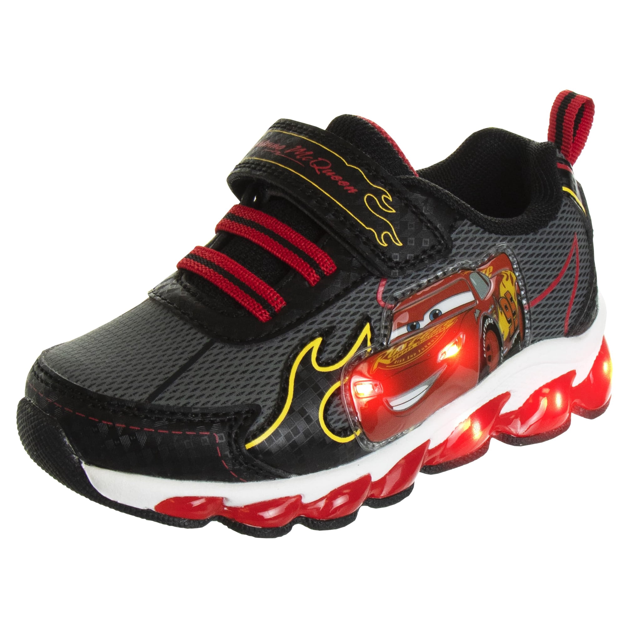 Zapatillas Para Niños Pequeños Disney Cars Rayo Mcqueen Con Luces