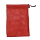 thumbnail image 1 of Bolsa De Malla Peque?a Con Cordón, Bolsa De Malla Duradera Para Cosméticos, Pelotas De Golf, Natación, Color Rojo, 1 of 5