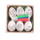 thumbnail image 1 of Dibujos Animados De Huevos De Pascua Que Se Pueden Pintar Para Accesorios Fotográficos Cestas De Pascua Reuniones Familiares Mariposa Blanca, 1 of 5