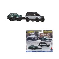 Vehículo De Colección Hot Wheels Collector Auto Transportador Land Rover Defender 110