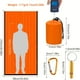 thumbnail image 2 of Waterproof Emergency Sleeping Bag, Lightweight Survival Sleeping Bags Thermal Bivy Sack, Portable Emergency Blanket For Camping, Hiking, Outdoor, 2 of 2
