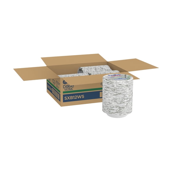 Cuencos de papel Dixie Ultra, 350 ml, pesados, 500 unidades