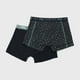 thumbnail image 2 of Bóxer Hombre Bipack Mix Print Negro Corona, 2 of 5