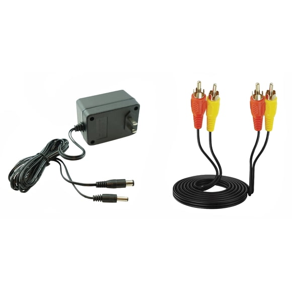 Adaptador de corriente AC WirelessFinest para NES con cable AV de 3 m