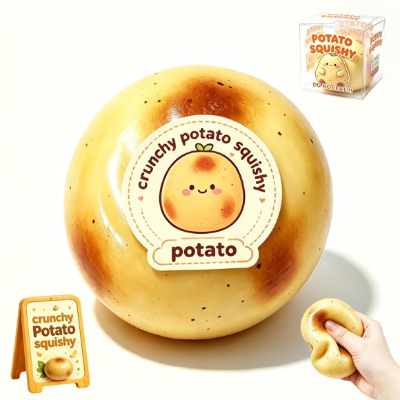 Juguete de Apretar NNRNYUF Patata Squishy de Recuperación Lenta