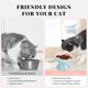 thumbnail image 5 of Comedero lento S&Q's CERAMICS Raised para gatos y perros pequeños, 5 of 6