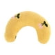 thumbnail image 1 of Almohada Para El Cuello Para Mascotas, Cojín De Medio Donut, Almohada Para Dormir Para Gatos, Gatitos, Perros Pequeños, Amarillo, 1 of 3