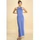 thumbnail image 1 of Vestido Largo con Cuello Alto y Abertura Lateral, 1 of 3