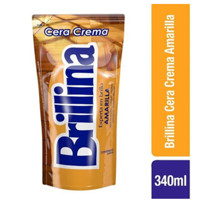 Proquim - Cera Crema Brillina Amarilla 340 Cc Unidad