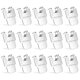 thumbnail image 1 of 15 PCS 40 Lb Drywall Picture Hanger Strips: Colgantes de pintura de garra de uso pesado para pared seca - no se necesitan herramientas Kit colgante para marcos, espejos y arte mural, 1 of 3