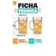 thumbnail image 2 of 2 Vasos Vidrio Cerveza Asa 400ml Transparente Shoperos, 2 of 12