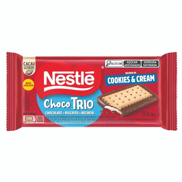 Nestlé Choco Trío Leche, 90 g