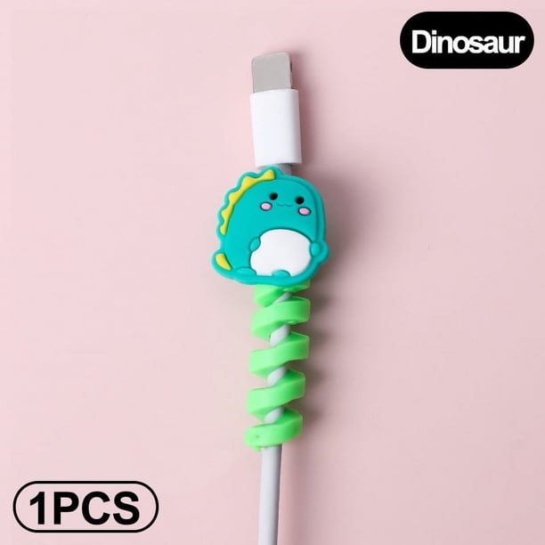 1pc Cartoon Animal Cable Protector - Keep Your Charging Cable Safe & Secure with Creative Screw Type Design