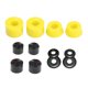thumbnail image 2 of Buje De Skateboard Copas De Repuesto Arandelas Kit De Reconstrucción De Longboard Amarillo, 2 of 5