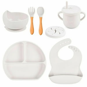 Kidscool - Set De Alimentacion Baby En Silicona 6 Piezas