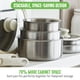 thumbnail image 2 of Juego de utensilios de cocina GreenLife Click de acero inoxidable TriPly, 10 piezas, 2 of 6