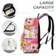 thumbnail image 4 of Bebé Finn-theme Backpack, Campus style schoolbag Bookbag with Adjustable Shoulder Straps And Large Zip Compartment, Unisex Travel Bags.42x30x15cm, 4 of 6