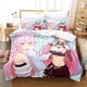 thumbnail image 1 of New Anime Kawaii Girls Nyatasha Nyanners Bedding Set Single Twin Full Size Bed Set Adult Kid Bedroom Duvetcover Sets Bed Sheets, 1 of 5