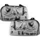 thumbnail image 1 of Par de faros cromados halógenos AKKON para Chrysler 300, 1 of 6