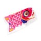 thumbnail image 3 of bandera japonesa carpa decorativa carpa koi nobori sailfish 15cm rosa, 3 of 5
