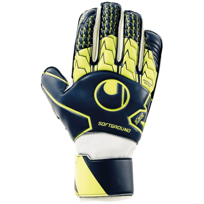 Uhlsport - Guantes Arquero Soft Rf Az Ma/am Fluor/bl Talla 11