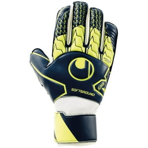 Uhlsport - Guantes Arquero Soft Rf Az Ma/Am Fluor/Bl Talla 11