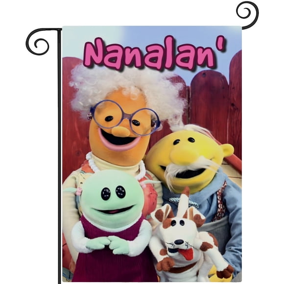 Nanalan-bandera de jardín temática. Regalo perfecto para fans, amigos y familiares, ideal para actividades al aire libre y decoración de fiestas.28CM*45CM