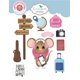 thumbnail image 1 of Set de troqueles Elizabeth Craft Designs Accesorios de viaje, 17 piezas, 1 of 5