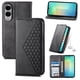 thumbnail image 1 of Funda Flip FOXDOCK para Samsung Galaxy S25 Edge , Estilo Billetera con Diseño Rombo, Correa de Mano y Soporte, Uso Diario, 1 of 6