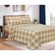 thumbnail image 2 of Juego de sábanas Bliss Casa, 100% franela de algodón, cama king size, 2 of 9