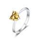 thumbnail image 3 of Anillos de Boda de Moissanita Corte Corazón de 1 Uds para Mujer Anillo de Aniversario de Plata Esterlina Color D VVS1 Anillos de Moissanita Anillos de Diamante con Certificado, 3 of 9