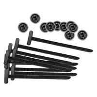 Ioensy - Clips De Sujeción Para Bridas De Cables Para Reparación De Automóviles, Barcos Y Remolques (10 Unidades)