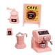 thumbnail image 4 of Cafetera en Miniatura, Juguetes de Cocina, Mini Electrodomésticos para Niñas Y Niños, Modelo de Escena, Casa de Muñecas Rosa, Muebles, Accesorios de C, 4 of 5