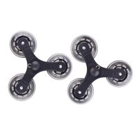 Ioensy - 2 Ruedas Para Subir Escaleras, Accesorios Triangulares, Ruedas Resistentes Al Desgaste