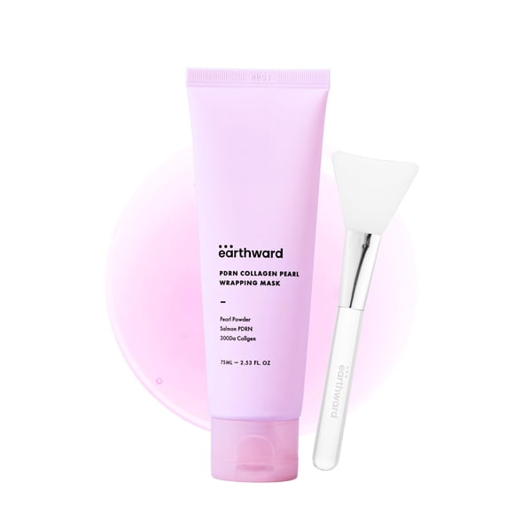 Pearl Mask EARTHWARD Salmon DNA PDRN Colágeno hidratante 75 ml