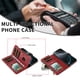 thumbnail image 4 of Para Samsung Galaxy S26 Plus 5G Funda Tipo Billetera, 9 Ranuras para Tarjetas Bloqueo RFID Bolso Cruzado Cubierta de Cuero, Bolsillo con Cierre, Correa de Muñeca y Hombro Desmontable, Funda, 4 of 11