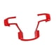thumbnail image 3 of Cubierta Del Panel Del Volante Cubierta Del Marco Del Volante Del Automóvil Para Ford F250 Rojo, 3 of 5