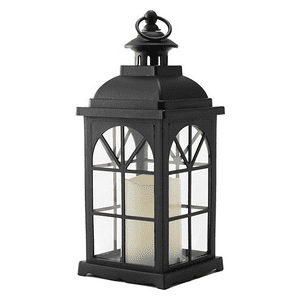 Wakeshome - Adorno De Navidad Lampara Farol Led Decorativo