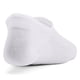 thumbnail image 2 of Calcetines Under Armour Breathe Lite Ultra Low para mujer, paquete de 3, blancos, 2 of 5