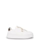 thumbnail image 1 of Zapatilla Niña con Cordones y Detalles Dorados Blanco Pillin, 1 of 3